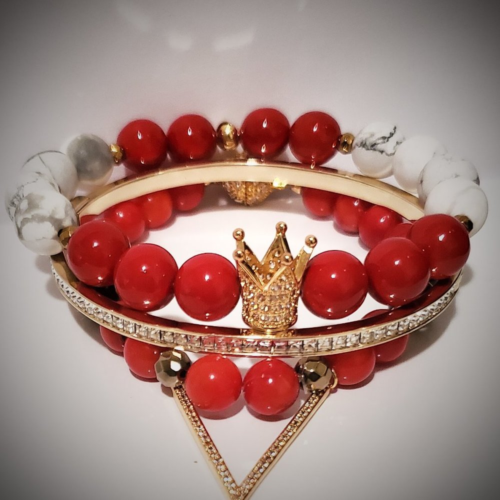 The “Coral” Crown Set